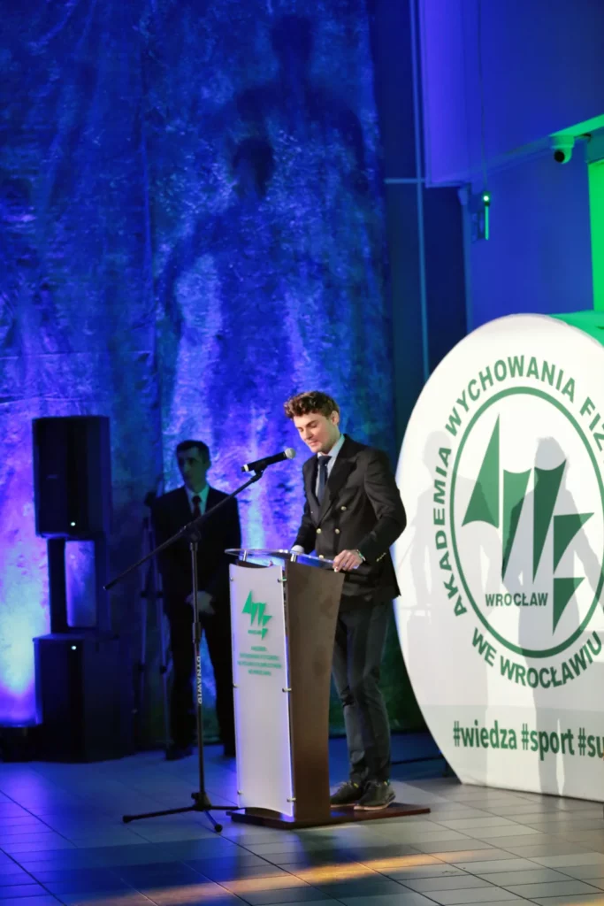 Fot. Andrzej Nowak - Gala Sportu Akademickiego XXXI Plebiscytu Życia Akademickiego na najlepszego sportowca i trenera AWF Wrocław im. Polskich Olimpijczyków i KS AZS AWF Wrocław