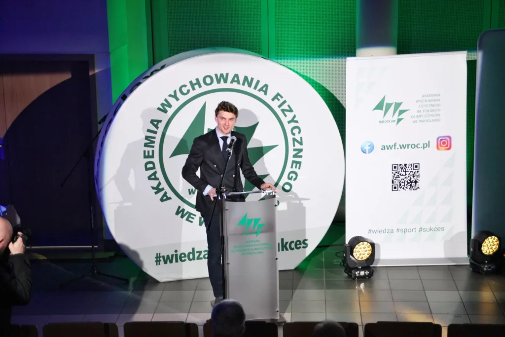 Fot. Adam Stępień - Gala XXXI Plebiscytu Życia Akademickiego na najlepszego sportowca i trenera AWF Wrocław im. Polskich Olimpijczyków i KS AZS AWF Wrocław