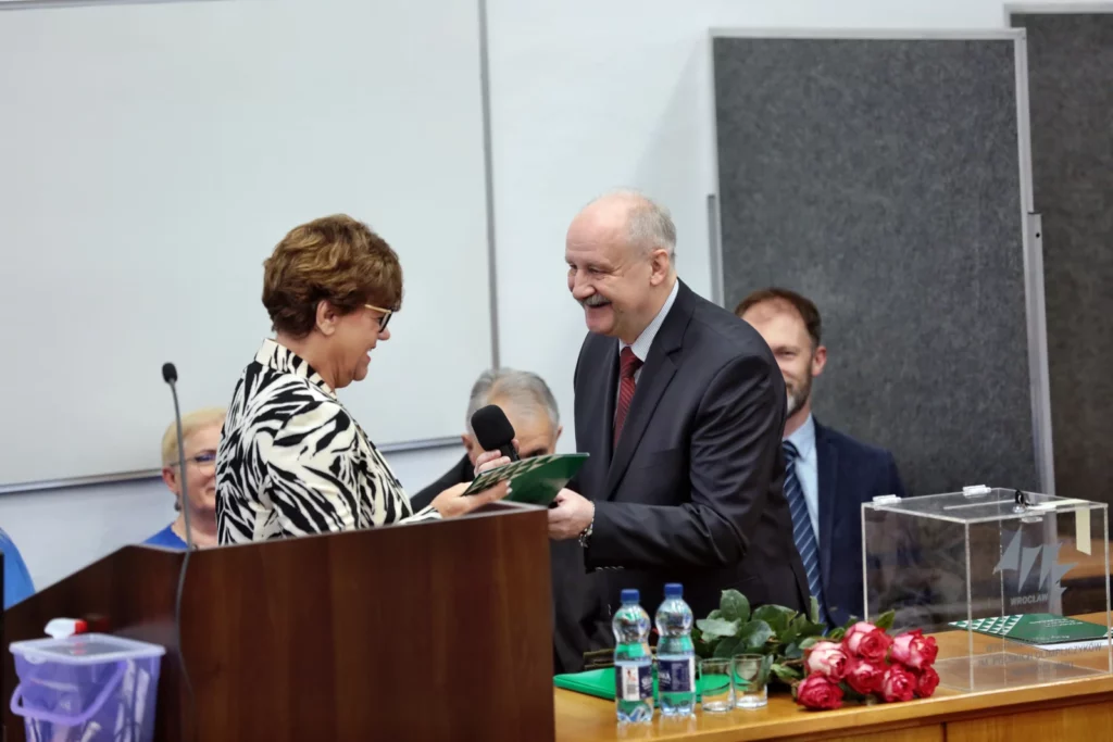 Fot. Andrzej Nowak - Dr hab. Tadeusz Stefaniak, prof. AWF Rektorem Akademii Wychowania Fizycznego we Wrocławiu na kadencję 2024-2028
