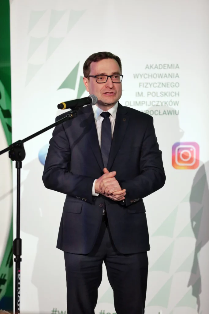 Fot. Andrzej Nowak - Gala Sportu Akademickiego XXXI Plebiscytu Życia Akademickiego na najlepszego sportowca i trenera AWF Wrocław im. Polskich Olimpijczyków i KS AZS AWF Wrocław