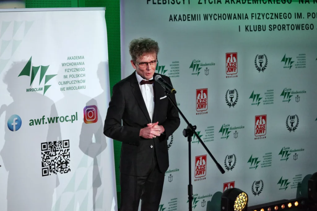Fot. Adam Stępień - Gala XXXI Plebiscytu Życia Akademickiego na najlepszego sportowca i trenera AWF Wrocław im. Polskich Olimpijczyków i KS AZS AWF Wrocław