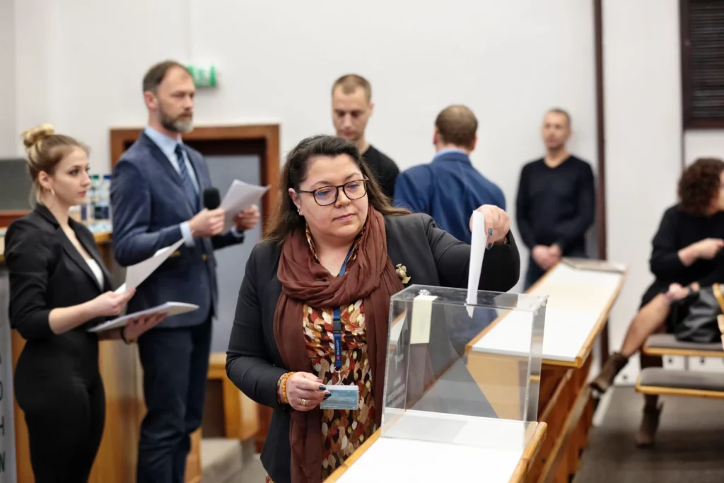 Fot. Andrzej Nowak - Dr hab. Tadeusz Stefaniak, prof. AWF Rektorem Akademii Wychowania Fizycznego we Wrocławiu na kadencję 2024-2028