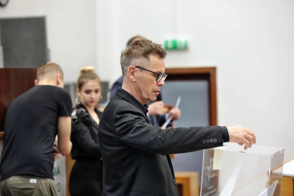 Fot. Andrzej Nowak - Dr hab. Tadeusz Stefaniak, prof. AWF Rektorem Akademii Wychowania Fizycznego we Wrocławiu na kadencję 2024-2028