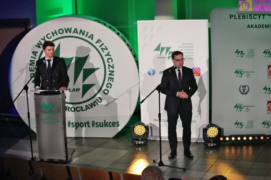 Fot. Adam Stępień - Gala XXXI Plebiscytu Życia Akademickiego na najlepszego sportowca i trenera AWF Wrocław im. Polskich Olimpijczyków i KS AZS AWF Wrocław