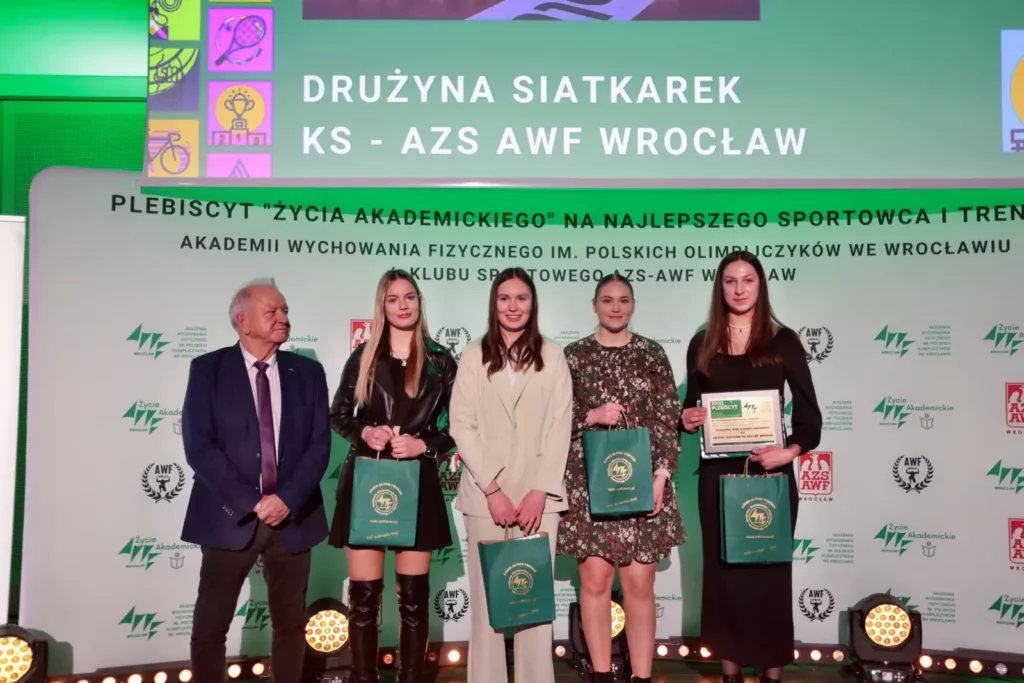 Fot. Andrzej Nowak - Gala Sportu Akademickiego XXXI Plebiscytu Życia Akademickiego na najlepszego sportowca i trenera AWF Wrocław im. Polskich Olimpijczyków i KS AZS AWF Wrocław