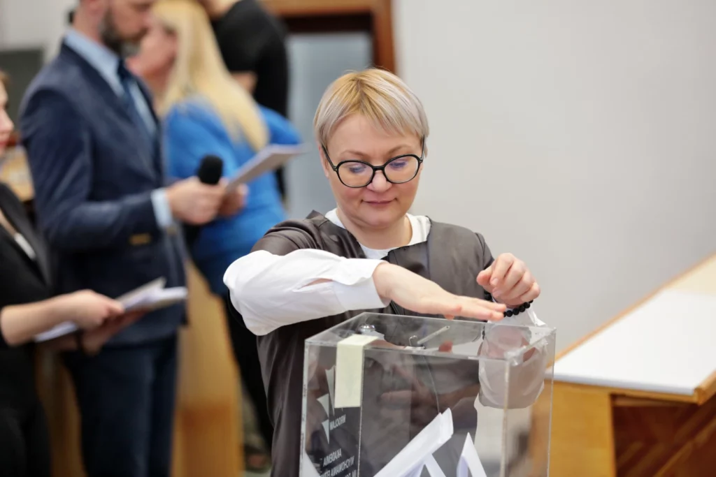 Fot. Andrzej Nowak - Dr hab. Tadeusz Stefaniak, prof. AWF Rektorem Akademii Wychowania Fizycznego we Wrocławiu na kadencję 2024-2028