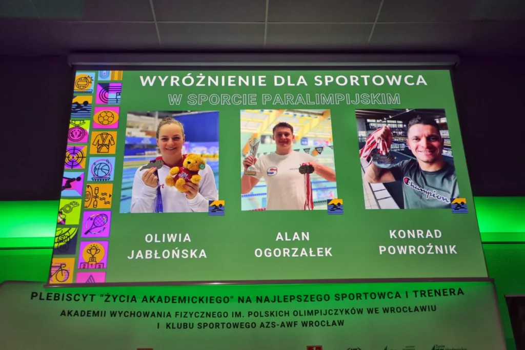 Fot. Andrzej Nowak - Gala Sportu Akademickiego XXXI Plebiscytu Życia Akademickiego na najlepszego sportowca i trenera AWF Wrocław im. Polskich Olimpijczyków i KS AZS AWF Wrocław