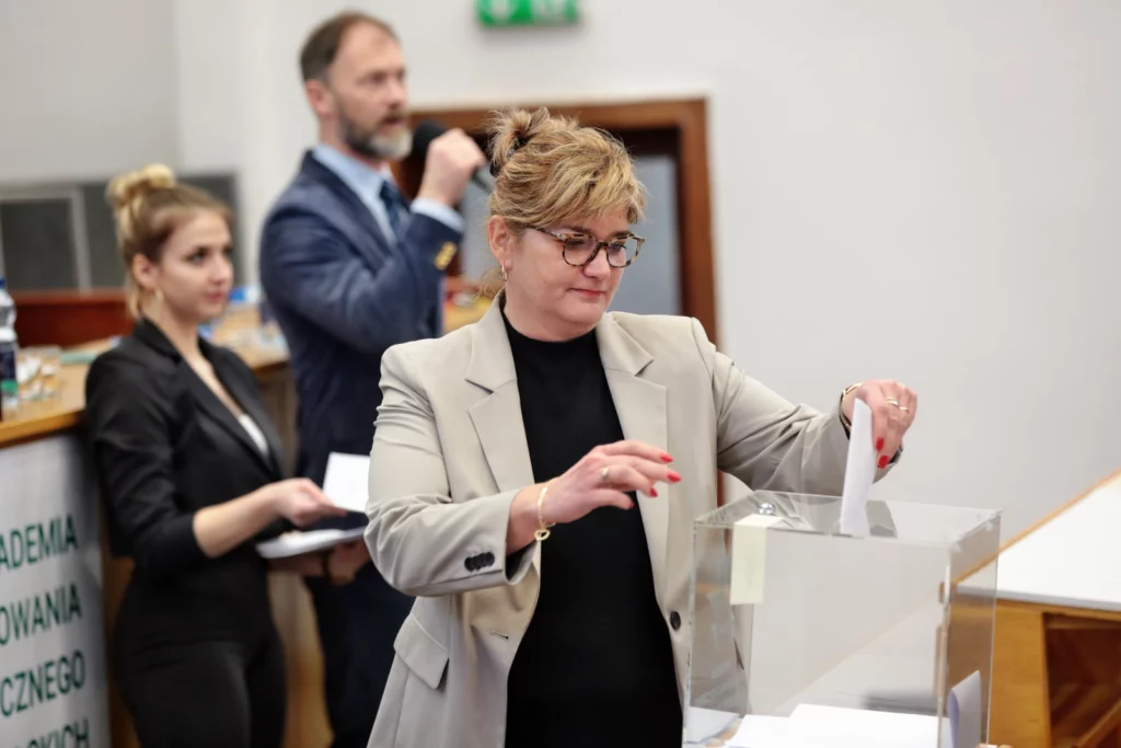 Fot. Andrzej Nowak - Dr hab. Tadeusz Stefaniak, prof. AWF Rektorem Akademii Wychowania Fizycznego we Wrocławiu na kadencję 2024-2028
