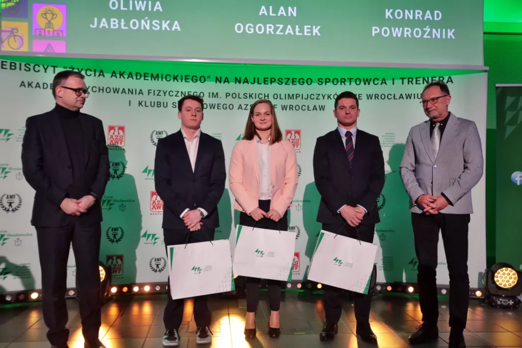 Fot. Andrzej Nowak - Gala Sportu Akademickiego XXXI Plebiscytu Życia Akademickiego na najlepszego sportowca i trenera AWF Wrocław im. Polskich Olimpijczyków i KS AZS AWF Wrocław