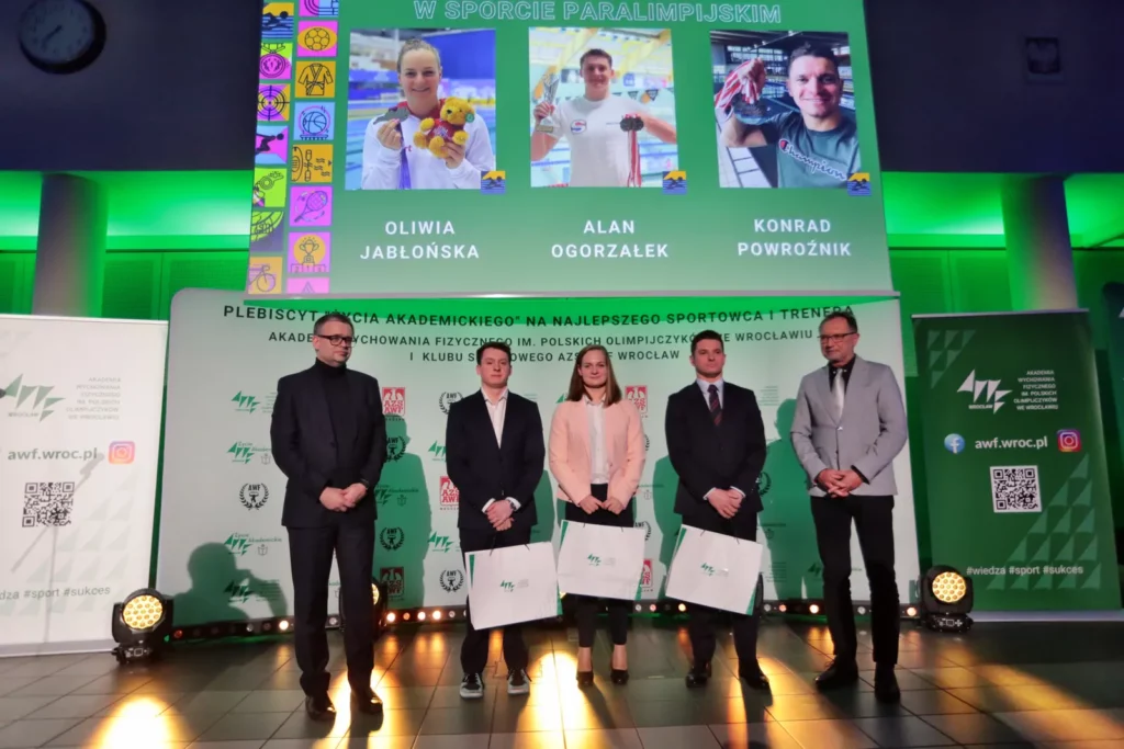 Fot. Andrzej Nowak - Gala Sportu Akademickiego XXXI Plebiscytu Życia Akademickiego na najlepszego sportowca i trenera AWF Wrocław im. Polskich Olimpijczyków i KS AZS AWF Wrocław