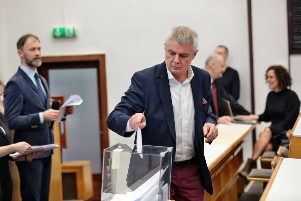 Fot. Andrzej Nowak - Dr hab. Tadeusz Stefaniak, prof. AWF Rektorem Akademii Wychowania Fizycznego we Wrocławiu na kadencję 2024-2028