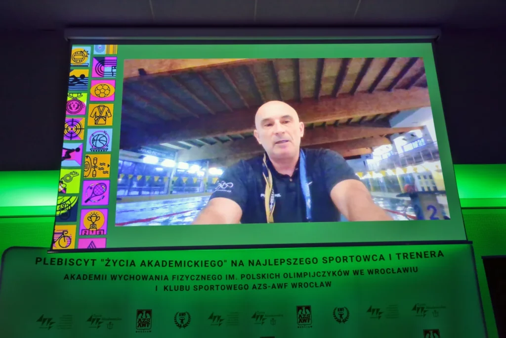 Fot. Andrzej Nowak - Gala Sportu Akademickiego XXXI Plebiscytu Życia Akademickiego na najlepszego sportowca i trenera AWF Wrocław im. Polskich Olimpijczyków i KS AZS AWF Wrocław