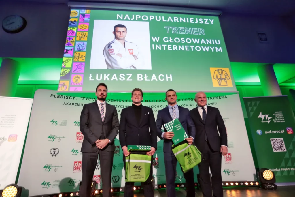 Fot. Andrzej Nowak - Gala Sportu Akademickiego XXXI Plebiscytu Życia Akademickiego na najlepszego sportowca i trenera AWF Wrocław im. Polskich Olimpijczyków i KS AZS AWF Wrocław
