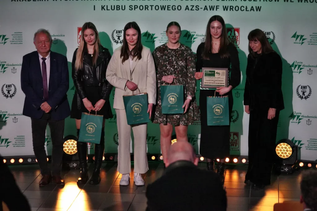 Fot. Adam Stępień - Gala XXXI Plebiscytu Życia Akademickiego na najlepszego sportowca i trenera AWF Wrocław im. Polskich Olimpijczyków i KS AZS AWF Wrocław