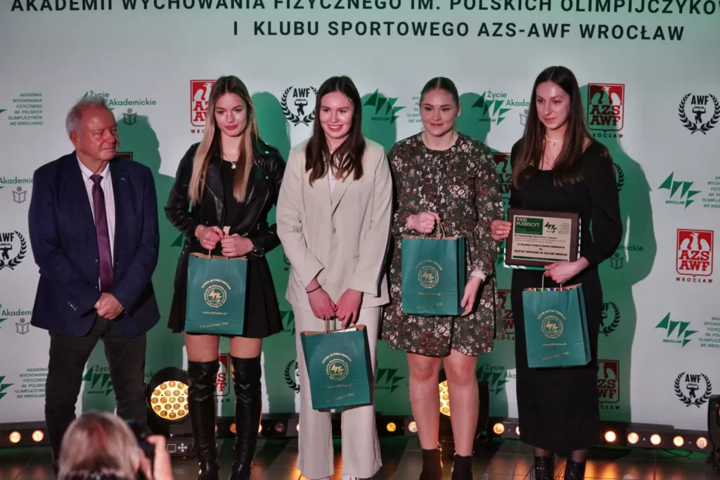 Fot. Adam Stępień - Gala XXXI Plebiscytu Życia Akademickiego na najlepszego sportowca i trenera AWF Wrocław im. Polskich Olimpijczyków i KS AZS AWF Wrocław