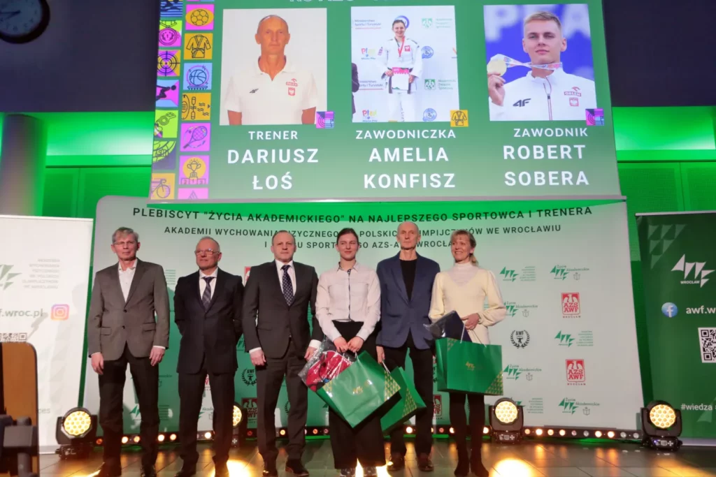 Fot. Andrzej Nowak - Gala Sportu Akademickiego XXXI Plebiscytu Życia Akademickiego na najlepszego sportowca i trenera AWF Wrocław im. Polskich Olimpijczyków i KS AZS AWF Wrocław