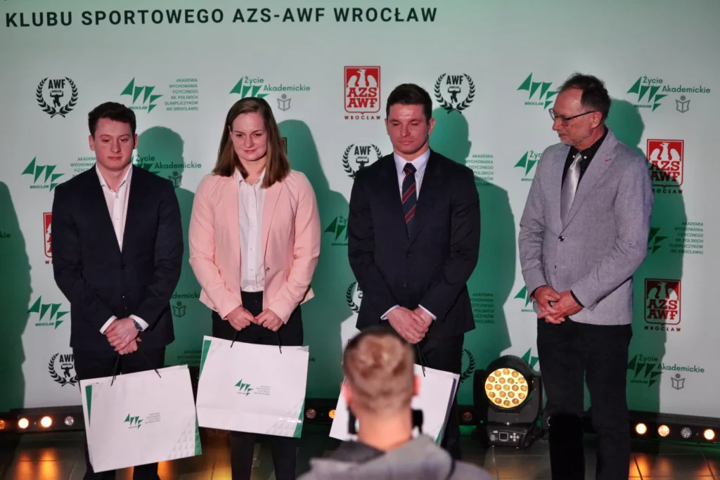 Fot. Adam Stępień - Gala XXXI Plebiscytu Życia Akademickiego na najlepszego sportowca i trenera AWF Wrocław im. Polskich Olimpijczyków i KS AZS AWF Wrocław