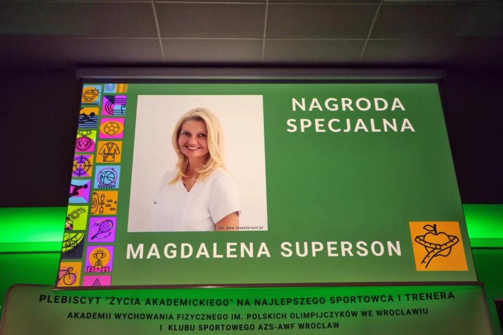 Fot. Andrzej Nowak - Gala Sportu Akademickiego XXXI Plebiscytu Życia Akademickiego na najlepszego sportowca i trenera AWF Wrocław im. Polskich Olimpijczyków i KS AZS AWF Wrocław
