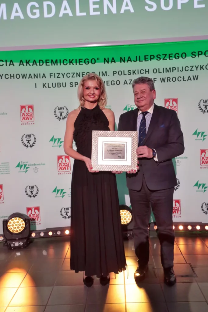 Fot. Andrzej Nowak - Gala Sportu Akademickiego XXXI Plebiscytu Życia Akademickiego na najlepszego sportowca i trenera AWF Wrocław im. Polskich Olimpijczyków i KS AZS AWF Wrocław