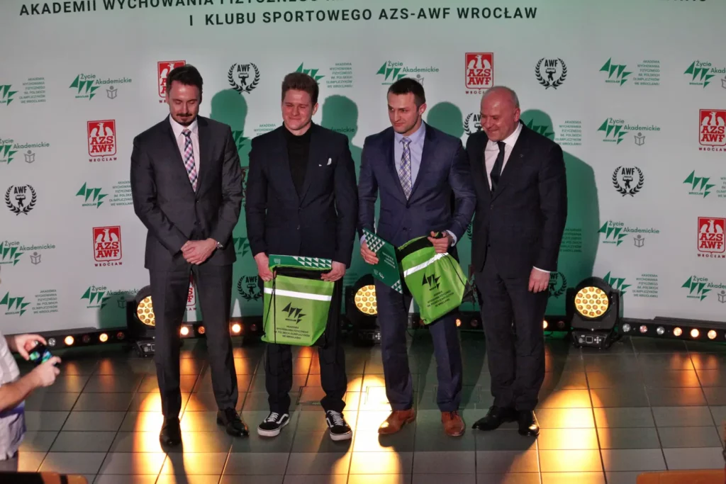 Fot. Adam Stępień - Gala XXXI Plebiscytu Życia Akademickiego na najlepszego sportowca i trenera AWF Wrocław im. Polskich Olimpijczyków i KS AZS AWF Wrocław