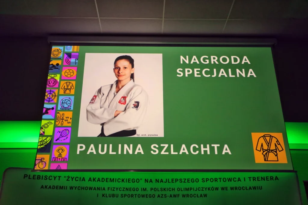Fot. Andrzej Nowak - Gala Sportu Akademickiego XXXI Plebiscytu Życia Akademickiego na najlepszego sportowca i trenera AWF Wrocław im. Polskich Olimpijczyków i KS AZS AWF Wrocław