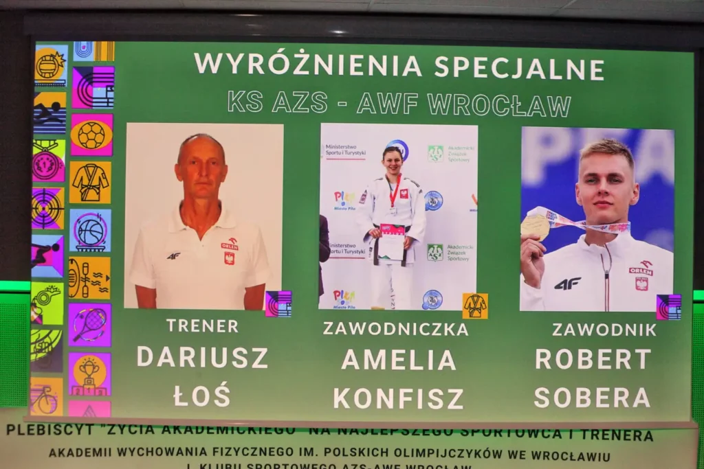 Fot. Adam Stępień - Gala XXXI Plebiscytu Życia Akademickiego na najlepszego sportowca i trenera AWF Wrocław im. Polskich Olimpijczyków i KS AZS AWF Wrocław