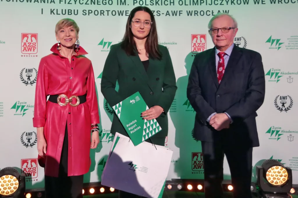 Fot. Andrzej Nowak - Gala Sportu Akademickiego XXXI Plebiscytu Życia Akademickiego na najlepszego sportowca i trenera AWF Wrocław im. Polskich Olimpijczyków i KS AZS AWF Wrocław