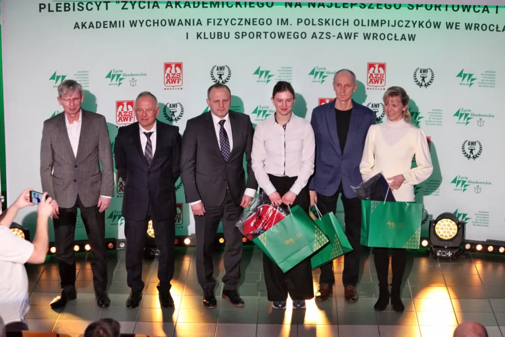 Fot. Adam Stępień - Gala XXXI Plebiscytu Życia Akademickiego na najlepszego sportowca i trenera AWF Wrocław im. Polskich Olimpijczyków i KS AZS AWF Wrocław