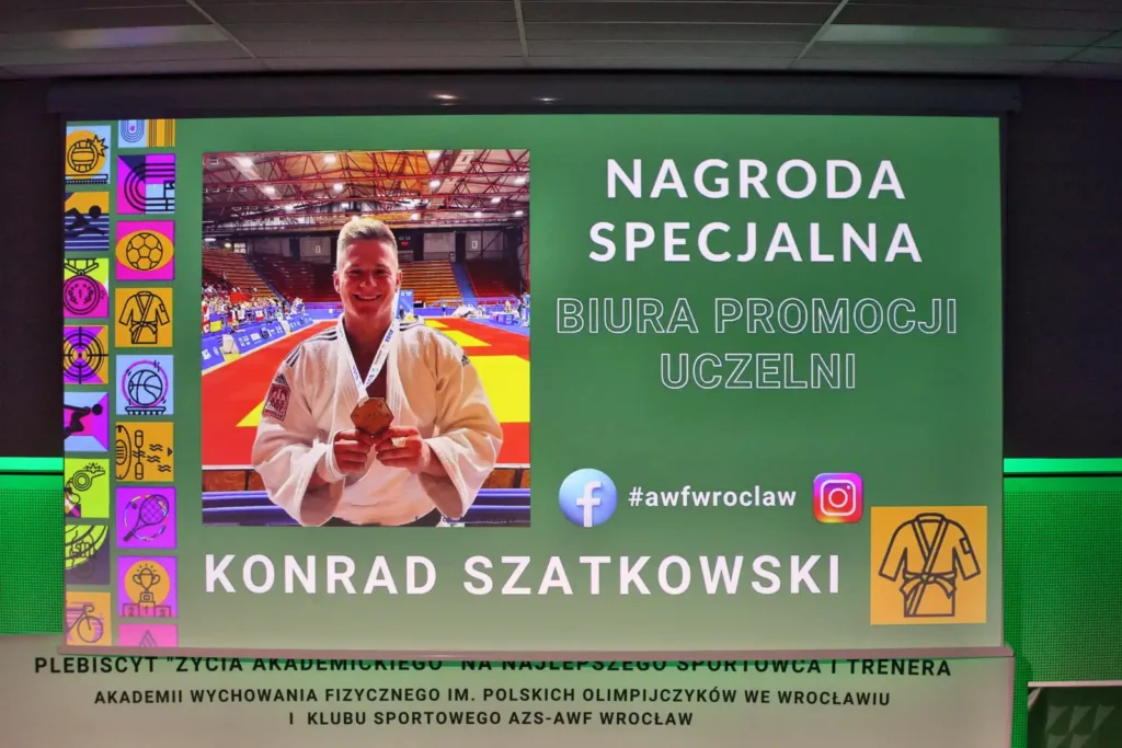 Fot. Adam Stępień - Gala XXXI Plebiscytu Życia Akademickiego na najlepszego sportowca i trenera AWF Wrocław im. Polskich Olimpijczyków i KS AZS AWF Wrocław