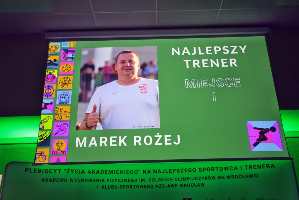 Fot. Andrzej Nowak - Gala Sportu Akademickiego XXXI Plebiscytu Życia Akademickiego na najlepszego sportowca i trenera AWF Wrocław im. Polskich Olimpijczyków i KS AZS AWF Wrocław