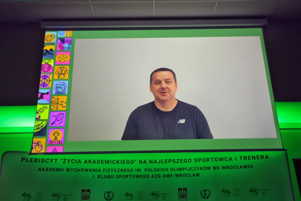 Fot. Andrzej Nowak - Gala Sportu Akademickiego XXXI Plebiscytu Życia Akademickiego na najlepszego sportowca i trenera AWF Wrocław im. Polskich Olimpijczyków i KS AZS AWF Wrocław