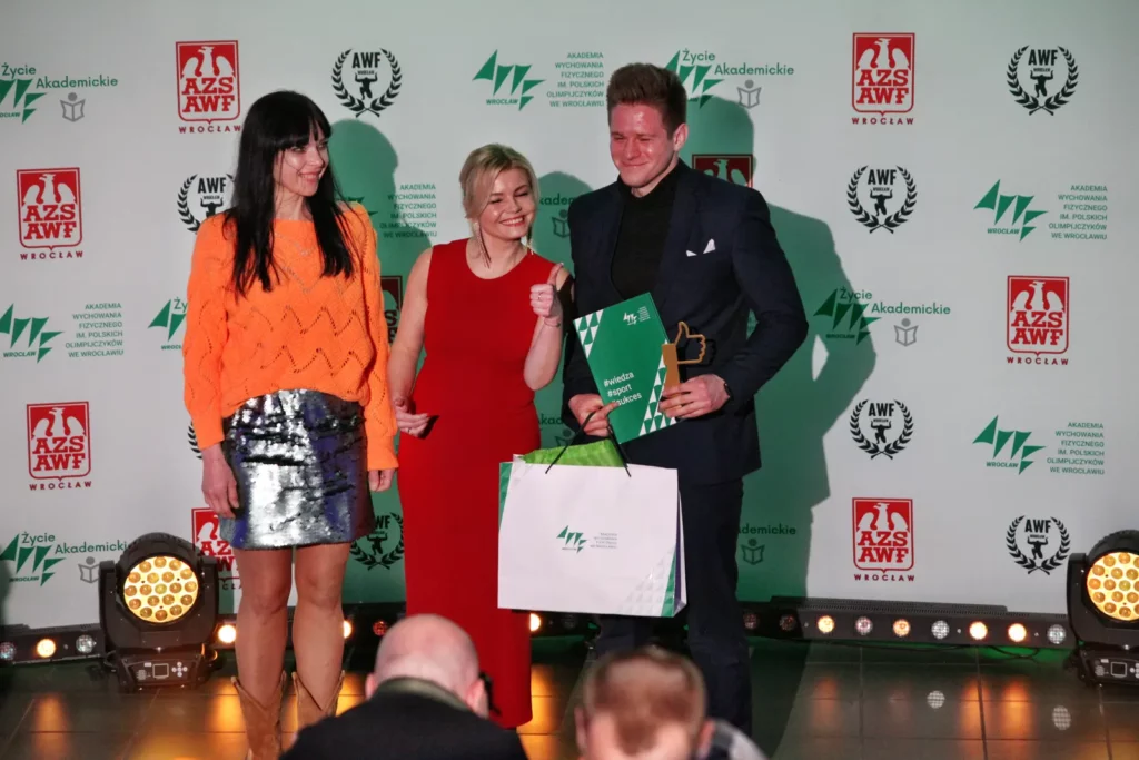 Fot. Adam Stępień - Gala XXXI Plebiscytu Życia Akademickiego na najlepszego sportowca i trenera AWF Wrocław im. Polskich Olimpijczyków i KS AZS AWF Wrocław