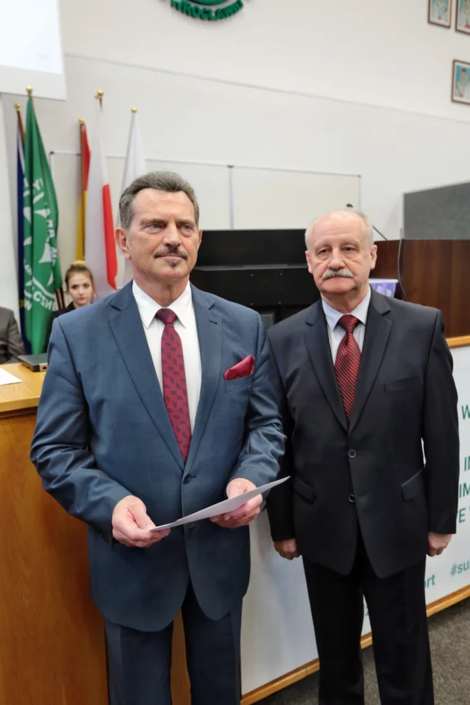 Fot. Andrzej Nowak - Dr hab. Tadeusz Stefaniak, prof. AWF Rektorem Akademii Wychowania Fizycznego we Wrocławiu na kadencję 2024-2028