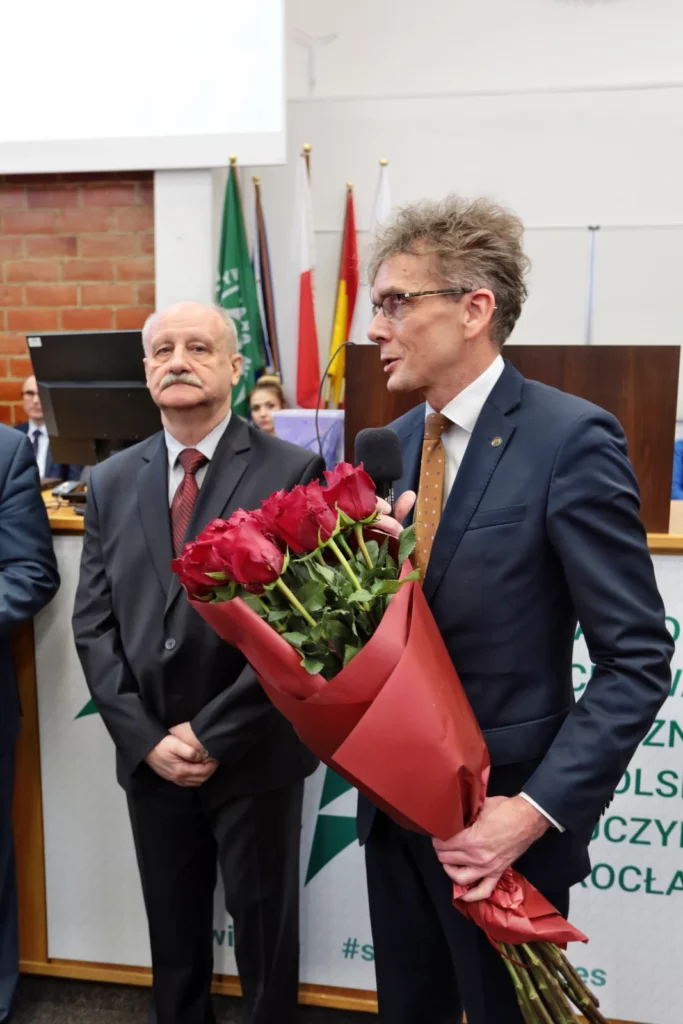 Fot. Andrzej Nowak - Dr hab. Tadeusz Stefaniak, prof. AWF Rektorem Akademii Wychowania Fizycznego we Wrocławiu na kadencję 2024-2028