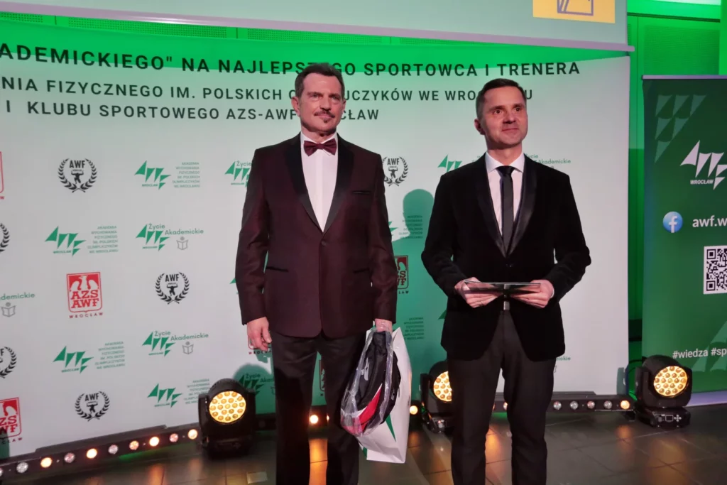 Fot. Andrzej Nowak - Gala Sportu Akademickiego XXXI Plebiscytu Życia Akademickiego na najlepszego sportowca i trenera AWF Wrocław im. Polskich Olimpijczyków i KS AZS AWF Wrocław
