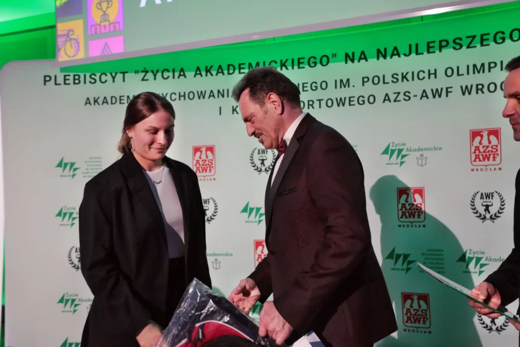 Fot. Andrzej Nowak - Gala Sportu Akademickiego XXXI Plebiscytu Życia Akademickiego na najlepszego sportowca i trenera AWF Wrocław im. Polskich Olimpijczyków i KS AZS AWF Wrocław