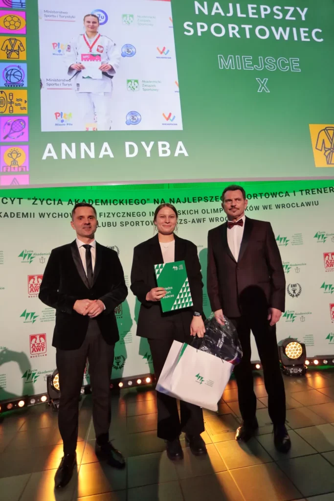 Fot. Andrzej Nowak - Gala Sportu Akademickiego XXXI Plebiscytu Życia Akademickiego na najlepszego sportowca i trenera AWF Wrocław im. Polskich Olimpijczyków i KS AZS AWF Wrocław