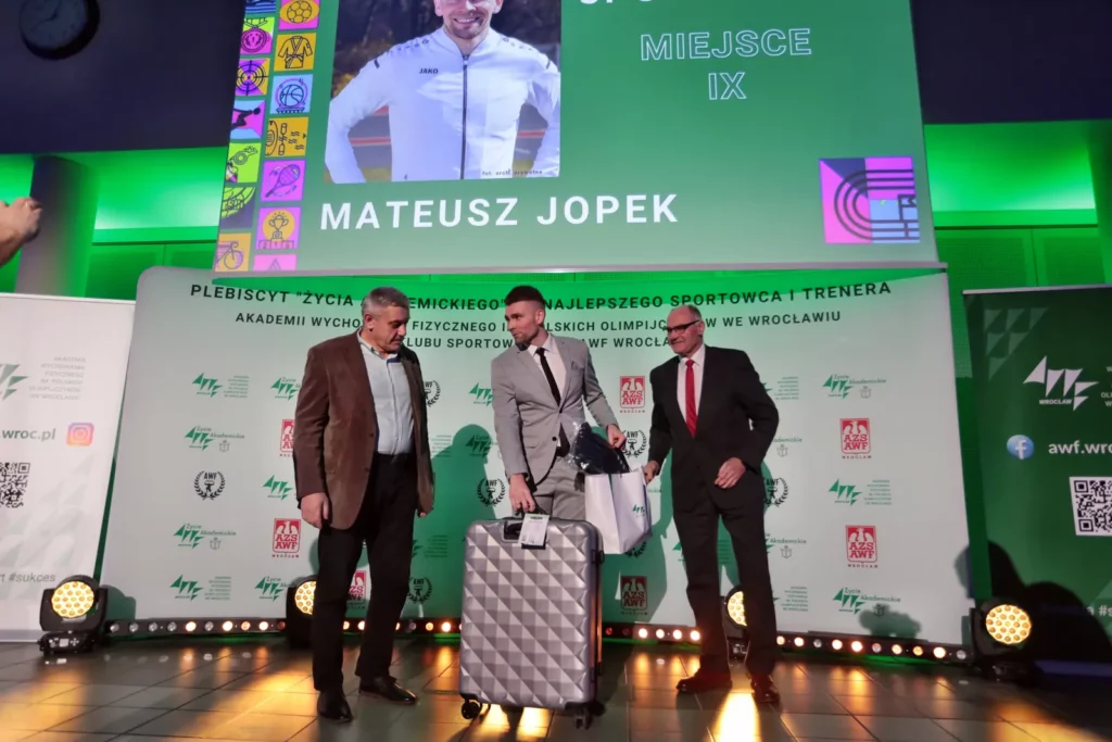 Fot. Andrzej Nowak - Gala Sportu Akademickiego XXXI Plebiscytu Życia Akademickiego na najlepszego sportowca i trenera AWF Wrocław im. Polskich Olimpijczyków i KS AZS AWF Wrocław