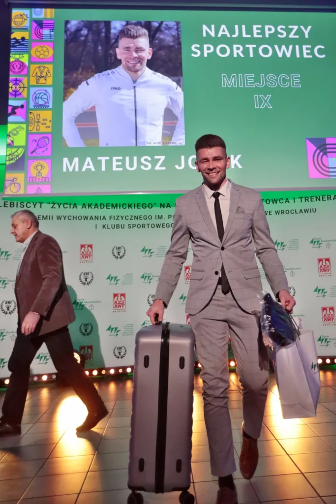 Fot. Andrzej Nowak - Gala Sportu Akademickiego XXXI Plebiscytu Życia Akademickiego na najlepszego sportowca i trenera AWF Wrocław im. Polskich Olimpijczyków i KS AZS AWF Wrocław