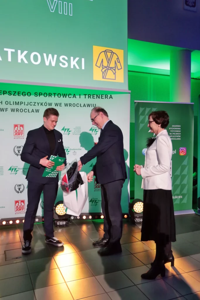 Fot. Andrzej Nowak - Gala Sportu Akademickiego XXXI Plebiscytu Życia Akademickiego na najlepszego sportowca i trenera AWF Wrocław im. Polskich Olimpijczyków i KS AZS AWF Wrocław