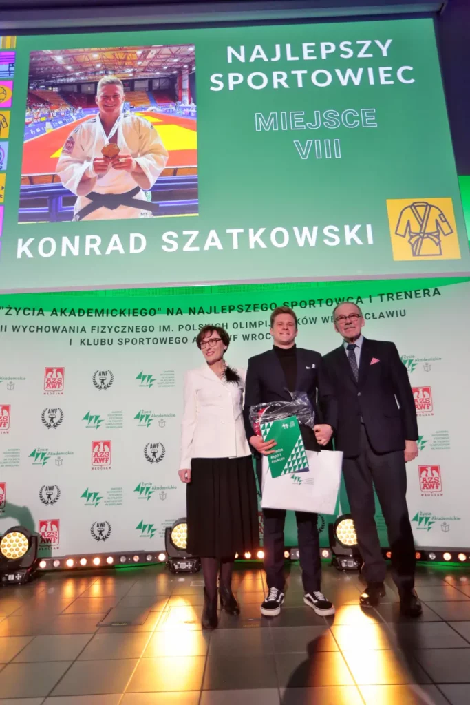 Fot. Andrzej Nowak - Gala Sportu Akademickiego XXXI Plebiscytu Życia Akademickiego na najlepszego sportowca i trenera AWF Wrocław im. Polskich Olimpijczyków i KS AZS AWF Wrocław