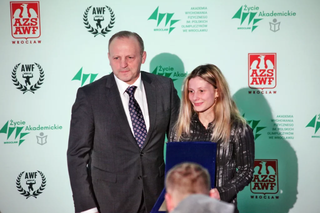 Fot. Adam Stępień - Gala XXXI Plebiscytu Życia Akademickiego na najlepszego sportowca i trenera AWF Wrocław im. Polskich Olimpijczyków i KS AZS AWF Wrocław