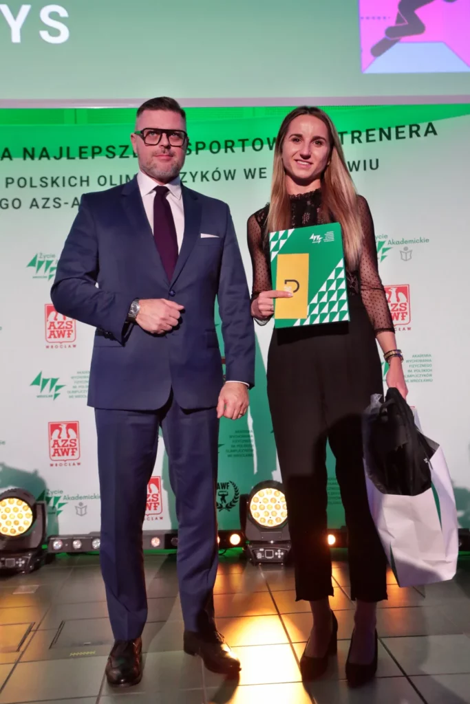 Fot. Andrzej Nowak - Gala Sportu Akademickiego XXXI Plebiscytu Życia Akademickiego na najlepszego sportowca i trenera AWF Wrocław im. Polskich Olimpijczyków i KS AZS AWF Wrocław