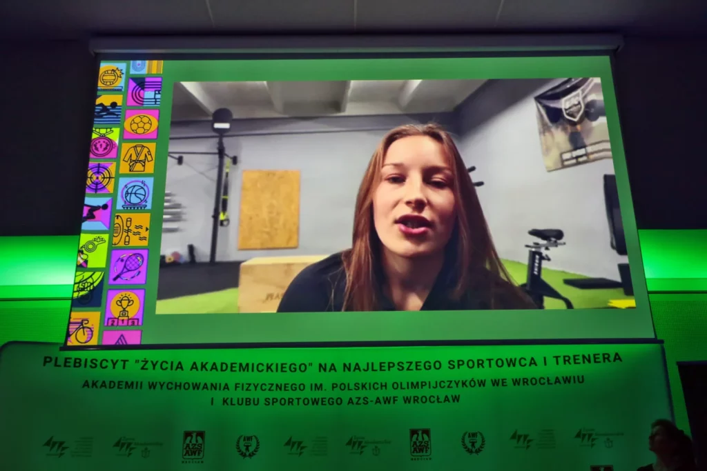 Fot. Andrzej Nowak - Gala Sportu Akademickiego XXXI Plebiscytu Życia Akademickiego na najlepszego sportowca i trenera AWF Wrocław im. Polskich Olimpijczyków i KS AZS AWF Wrocław