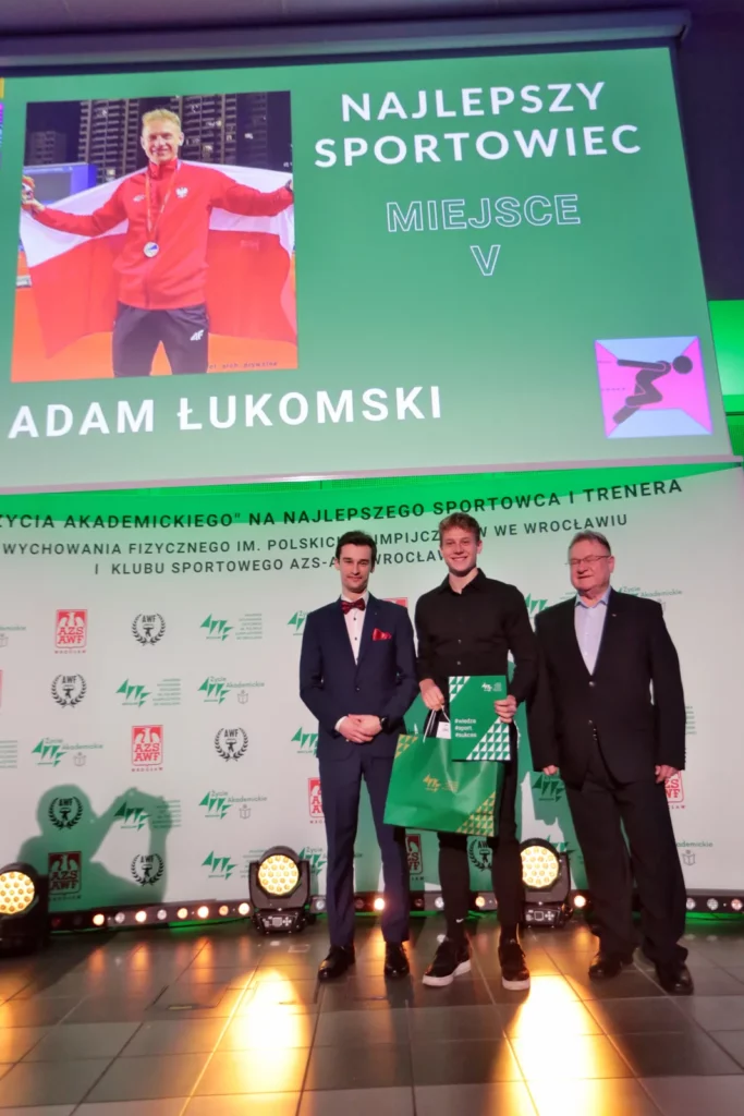 Fot. Andrzej Nowak - Gala Sportu Akademickiego XXXI Plebiscytu Życia Akademickiego na najlepszego sportowca i trenera AWF Wrocław im. Polskich Olimpijczyków i KS AZS AWF Wrocław