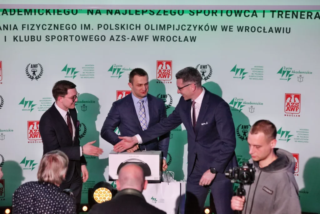 Fot. Adam Stępień - Gala XXXI Plebiscytu Życia Akademickiego na najlepszego sportowca i trenera AWF Wrocław im. Polskich Olimpijczyków i KS AZS AWF Wrocław