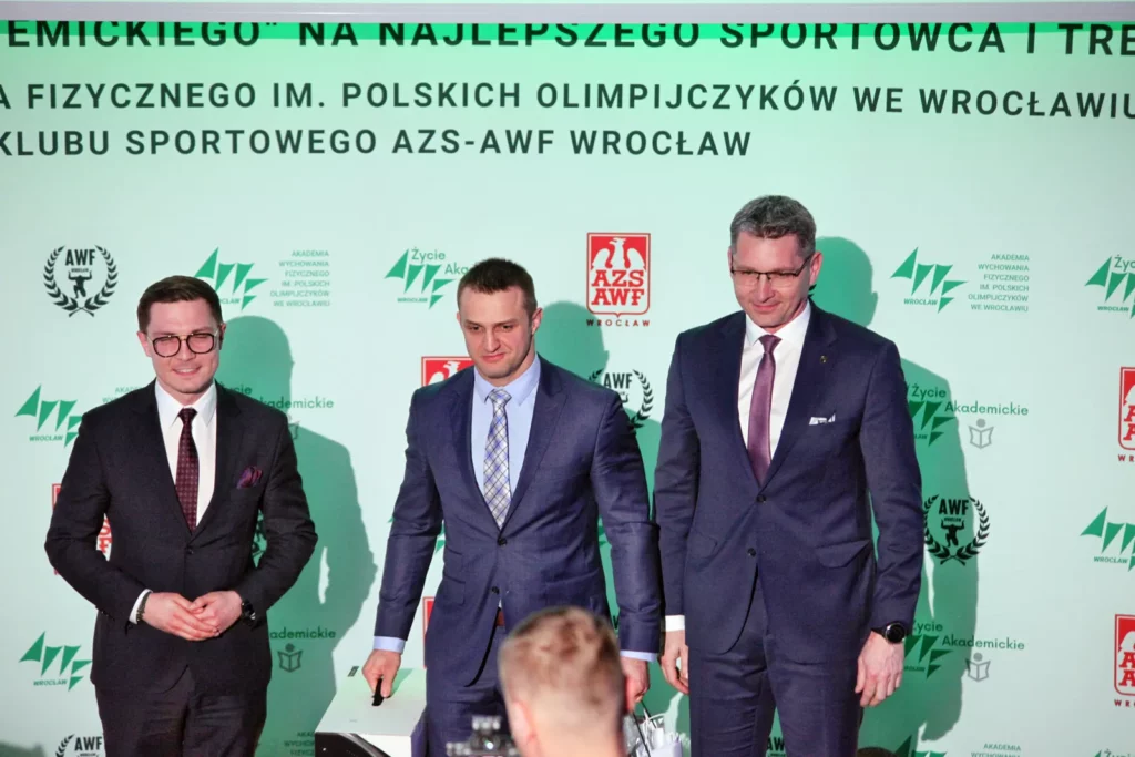Fot. Adam Stępień - Gala XXXI Plebiscytu Życia Akademickiego na najlepszego sportowca i trenera AWF Wrocław im. Polskich Olimpijczyków i KS AZS AWF Wrocław