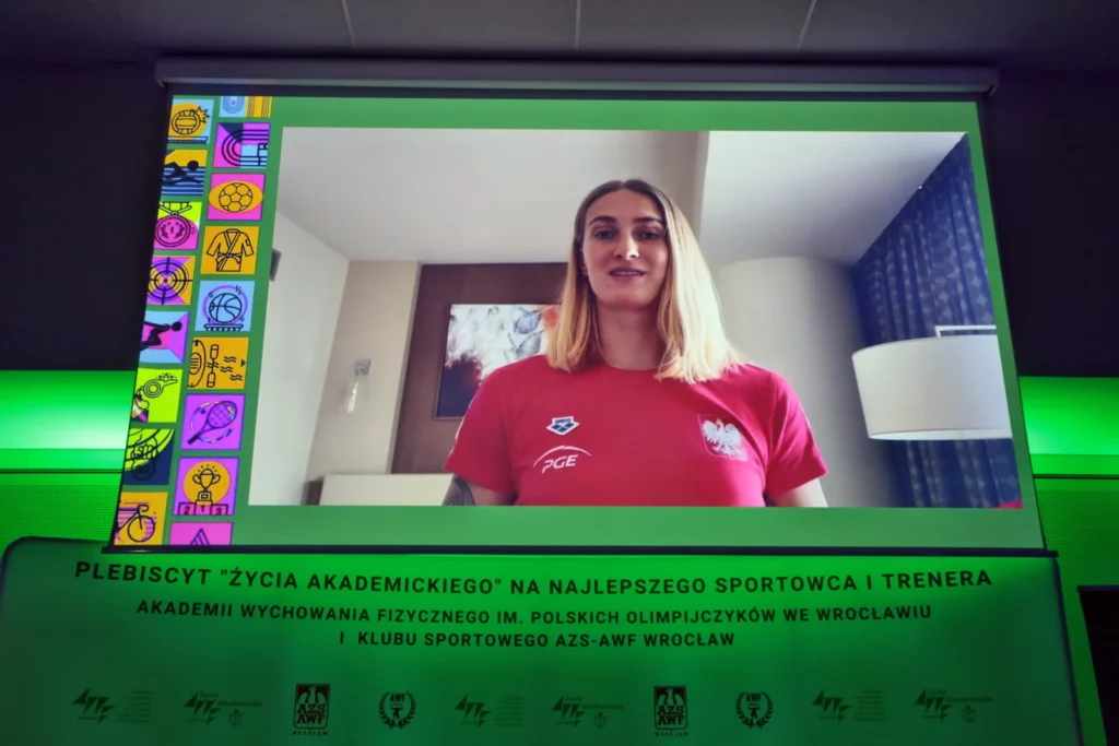Fot. Andrzej Nowak - Gala Sportu Akademickiego XXXI Plebiscytu Życia Akademickiego na najlepszego sportowca i trenera AWF Wrocław im. Polskich Olimpijczyków i KS AZS AWF Wrocław