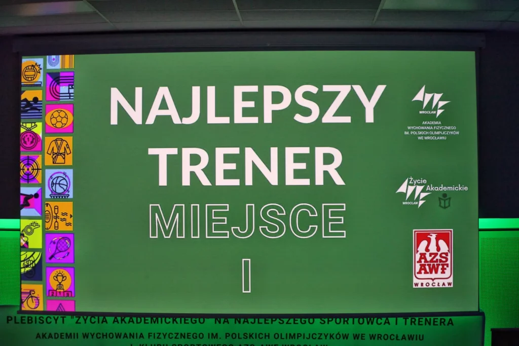 Fot. Adam Stępień - Gala XXXI Plebiscytu Życia Akademickiego na najlepszego sportowca i trenera AWF Wrocław im. Polskich Olimpijczyków i KS AZS AWF Wrocław