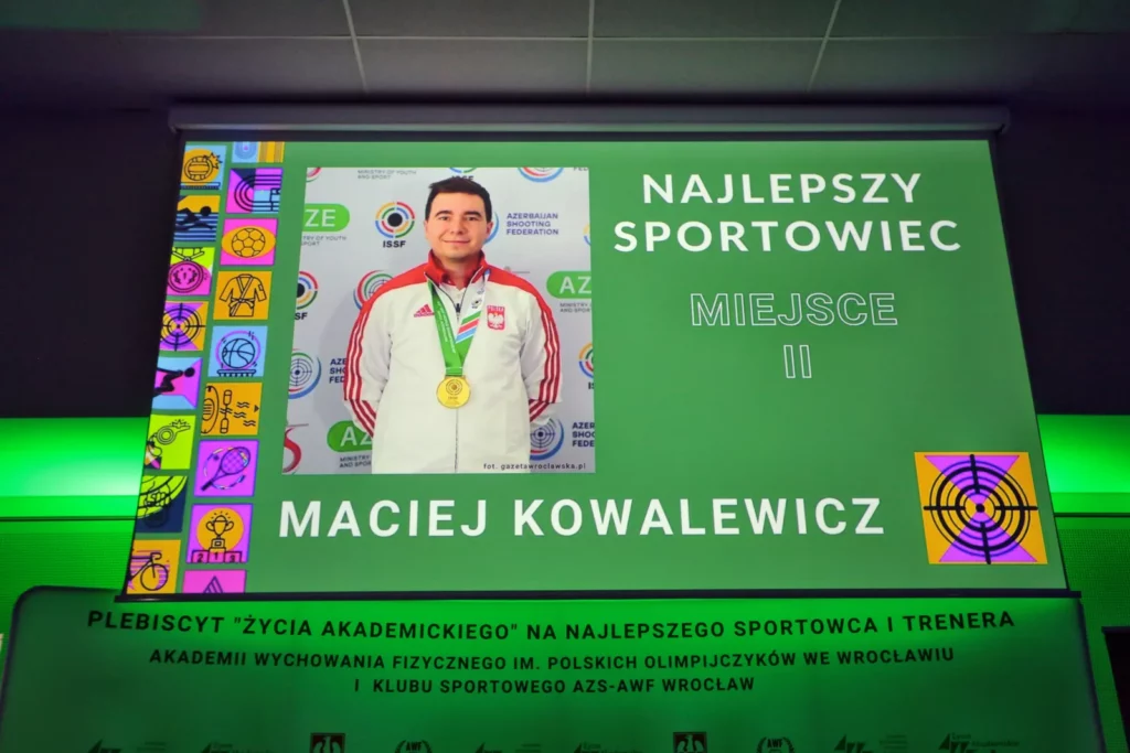 Fot. Andrzej Nowak - Gala Sportu Akademickiego XXXI Plebiscytu Życia Akademickiego na najlepszego sportowca i trenera AWF Wrocław im. Polskich Olimpijczyków i KS AZS AWF Wrocław